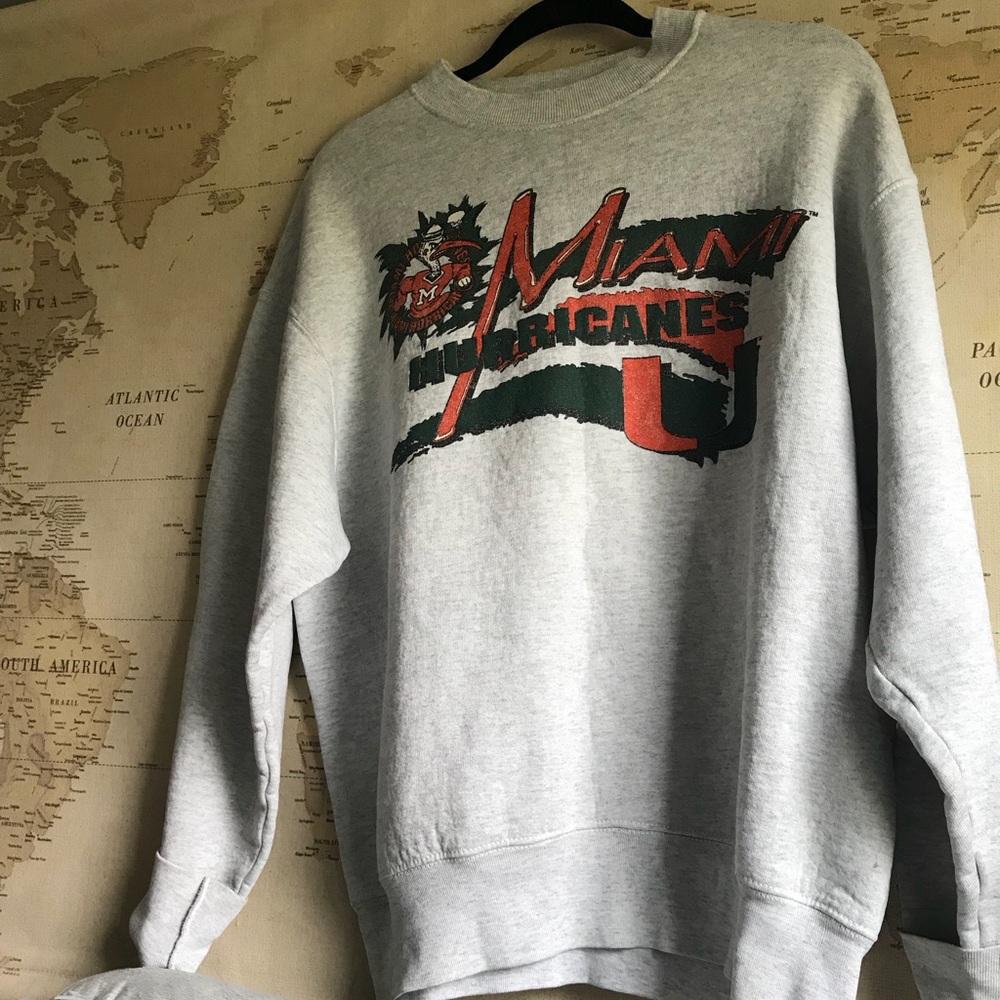 Vintage Miami Hurricanes Crewneck